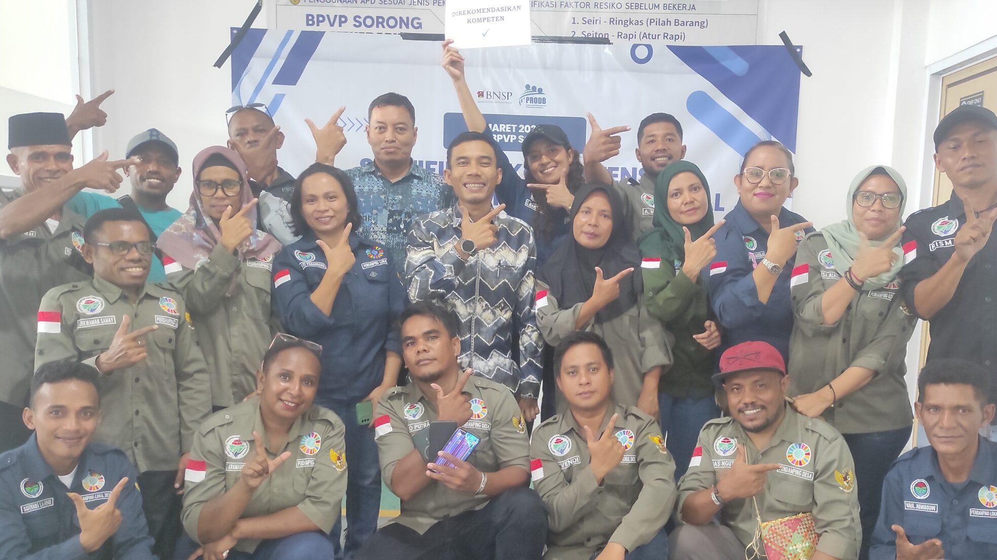 tpp-pendamping-desa-papua-barat-daya-lakukan-sertifikasi-profesi-dengan-lsp-prodb